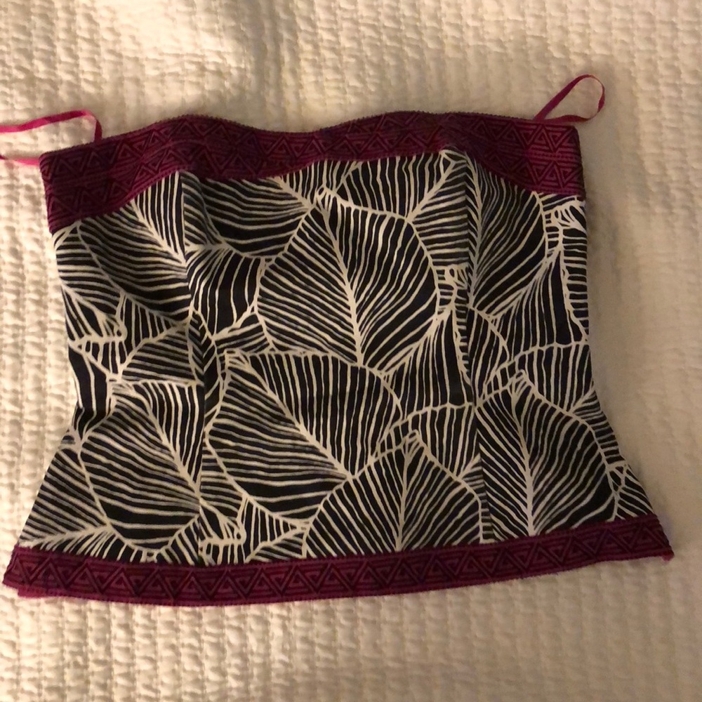 White House Black Market Bustier Top